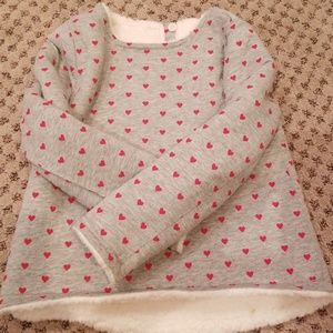 GAP NWOT Reversible Sherpa Sweater 4yrs